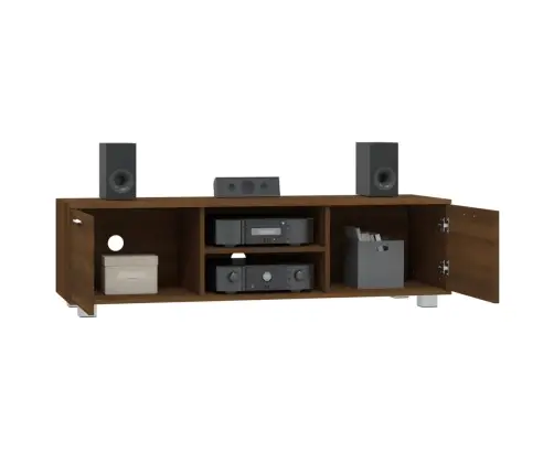 Telerikapp, Pruun Tamm, 140 X 40,5 X 35 cm Tehispuit