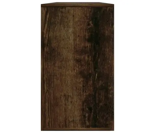 Apavu Plaukts, Dūmakains Ozols, 80X24X45 Cm, Inženierijas Koks Vidaxl