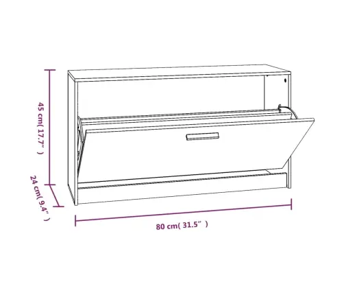 Batų Suoliukas, Rudas Ąžuolo, 80X24X45cm Apdirbta Mediena