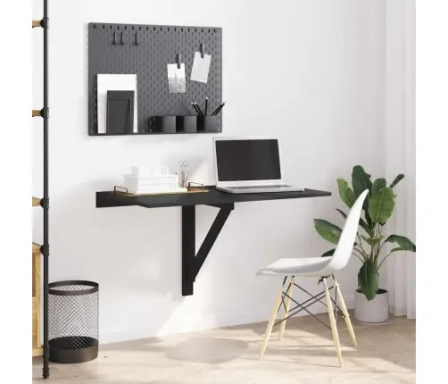 Kokkupandav Seinalaud, Must, 100 X 60 X 56 cm Tehispuit