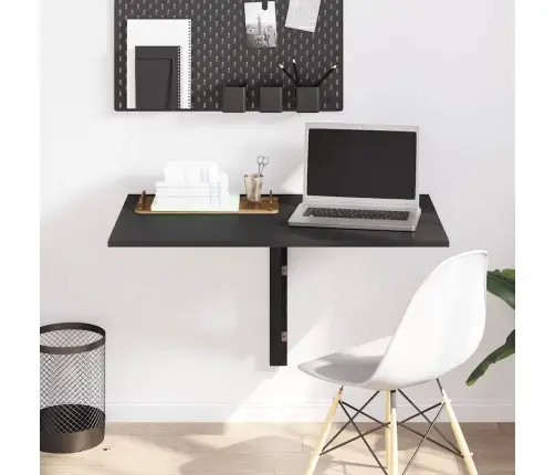 Kokkupandav Seinalaud, Must, 100 X 60 X 56 cm Tehispuit