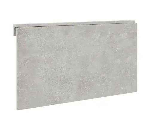 Sienas Galds, Betona Pelēks, 100X60X56 Cm, Inženierijas Koks Vidaxl