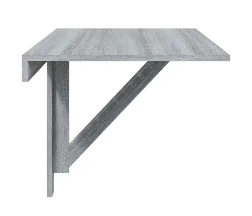 Sienas Galds, Pelēka Ozola, 100X60X42Cm, Inženierijas Koks Vidaxl