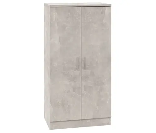 Spintelė Batams, Betono Pilka, 55X35X108cm Apdirbta Mediena