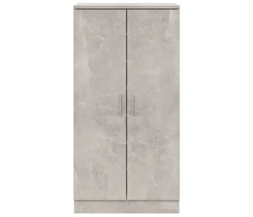 Spintelė Batams, Betono Pilka, 55X35X108cm Apdirbta Mediena