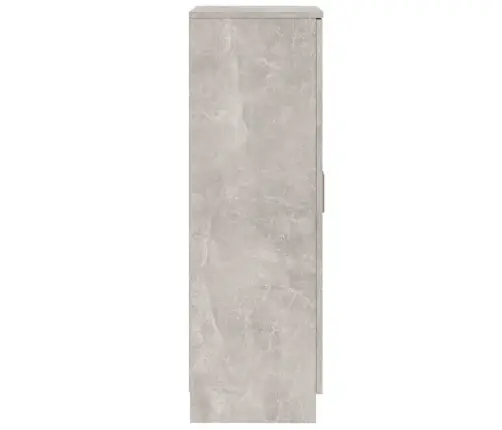 Spintelė Batams, Betono Pilka, 55X35X108cm Apdirbta Mediena