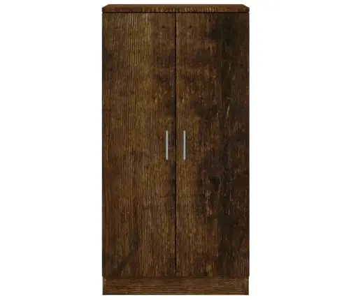 Apavu Plaukts, Ozolkoka Krāsa, 55X35X108 Cm, Inženierijas Koks Vidaxl