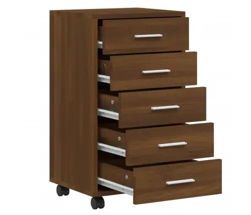 Sahtlitega Kapp, Ratastega, Pruun Tamm, Tehispuit