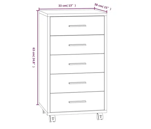 Sahtlitega Kapp, Ratastega, Pruun Tamm, Tehispuit