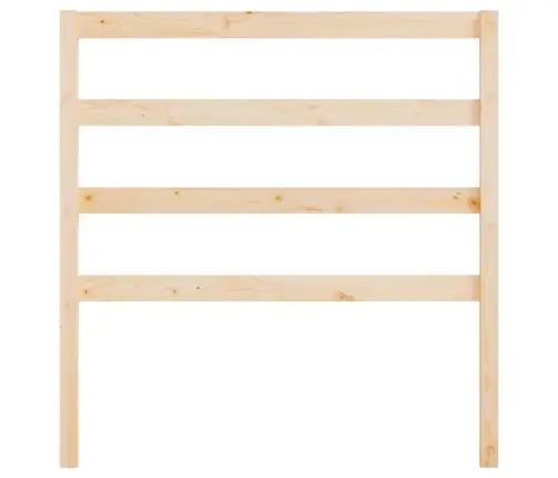 Gultas Galvgalis, 96X4X100 Cm, Priedes Masīvkoks Vidaxl