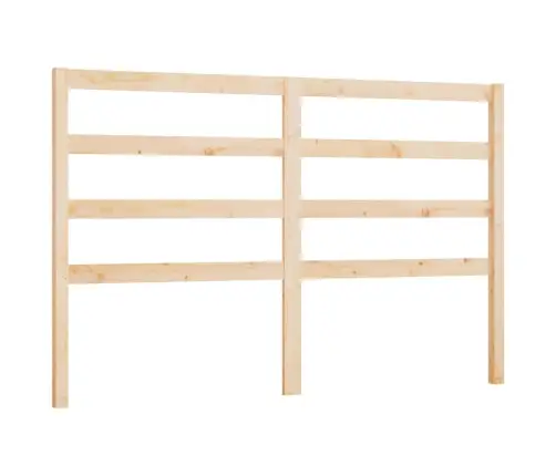 Lovos Galvūgalis, 126X4X100cm Pušies Medienos Masyvas