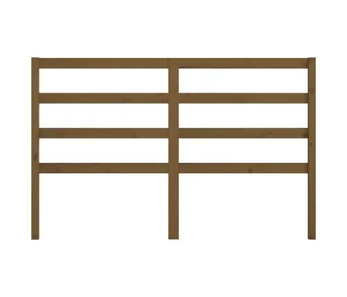 Lovos Galvūgalis, Medaus Rudas, 166X4X100cm Pušies Masyvas