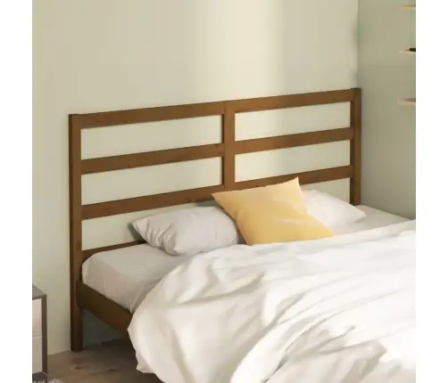 Lovos Galvūgalis, Medaus Rudas, 166X4X100cm Pušies Masyvas