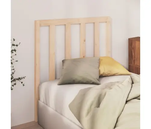 Gultas Galvgalis, 106X4X100 Cm, Priedes Masīvkoks Vidaxl