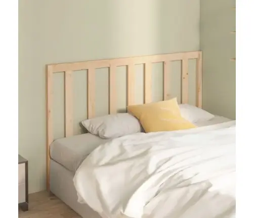 Gultas Galvgalis, 126X4X100 Cm, Priedes Masīvkoks Vidaxl