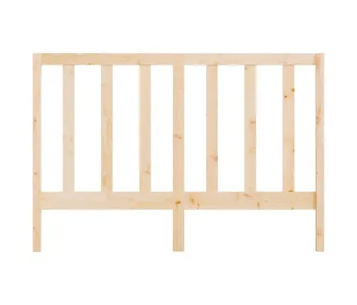 Gultas Galvgalis, 126X4X100 Cm, Priedes Masīvkoks Vidaxl