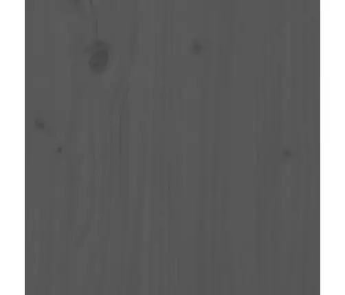 Gultas Galvgalis, Pelēks, 166X4X100 Cm, Priedes Masīvkoks Vidaxl