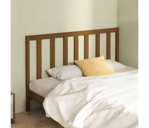 Gultas Galvgalis, Medus Brūns, 166X4X100 Cm, Priedes Masīvkoks Vidaxl Gultas Galvgalis, Medus Brūns, 166X4X100 Cm, Priedes Masīvkoks Vidaxl