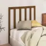 Gultas Galvgalis, Medus Brūns, 81X4X100 Cm, Priedes Masīvkoks Vidaxl