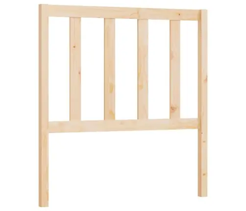 Gultas Galvgalis, 96X4X100 Cm, Priedes Masīvkoks Vidaxl