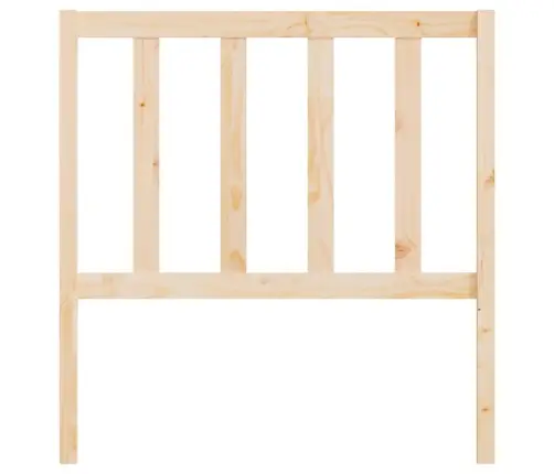 Gultas Galvgalis, 96X4X100 Cm, Priedes Masīvkoks Vidaxl
