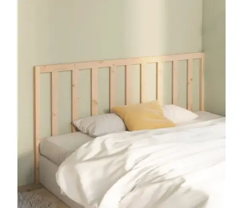 Gultas Galvgalis, 206X4X100 Cm, Priedes Masīvkoks Vidaxl