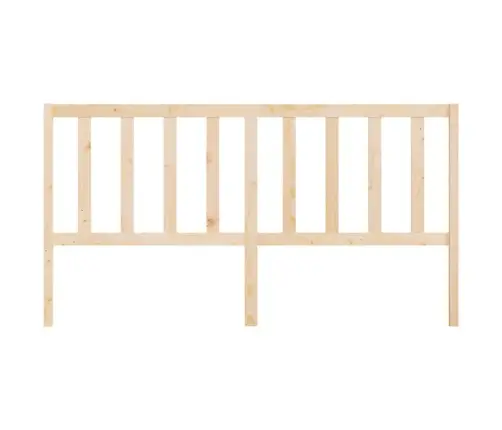 Gultas Galvgalis, 206X4X100 Cm, Priedes Masīvkoks Vidaxl