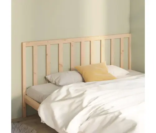 Gultas Galvgalis, 206X4X100 Cm, Priedes Masīvkoks Vidaxl