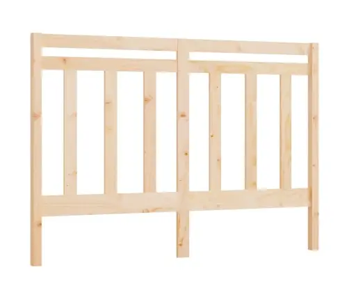 Gultas Galvgalis, 126X4X100 Cm, Priedes Masīvkoks Vidaxl