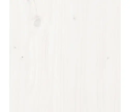 Gultas Galvgalis, Balts, 166X4X100 Cm, Priedes Masīvkoks Vidaxl