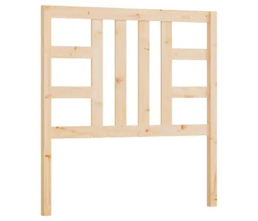 Gultas Galvgalis, 81X4X100 Cm, Priedes Masīvkoks Vidaxl