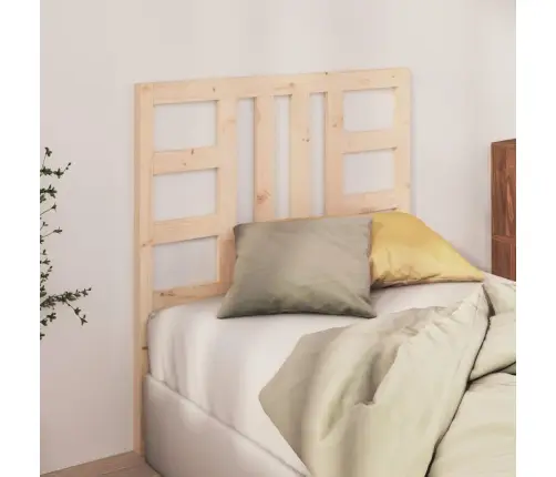 Gultas Galvgalis, 96X4X100 Cm, Priedes Masīvkoks Vidaxl