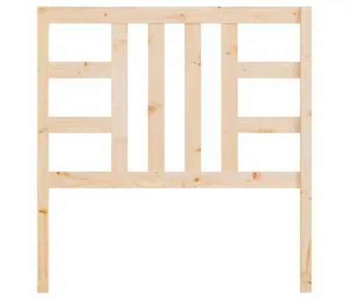 Gultas Galvgalis, 96X4X100 Cm, Priedes Masīvkoks Vidaxl