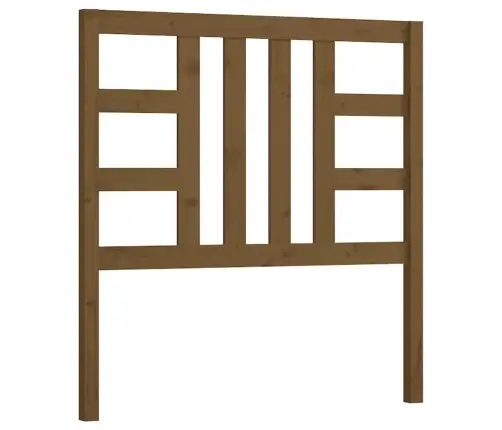 Lovos Galvūgalis, Medaus Rudas, 106X4X100cm Pušies Masyvas