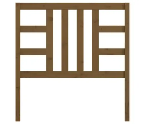 Lovos Galvūgalis, Medaus Rudas, 106X4X100cm Pušies Masyvas