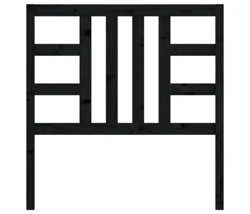 Voodipeats, Must, 106 X 4 X 100 cm Männipuit