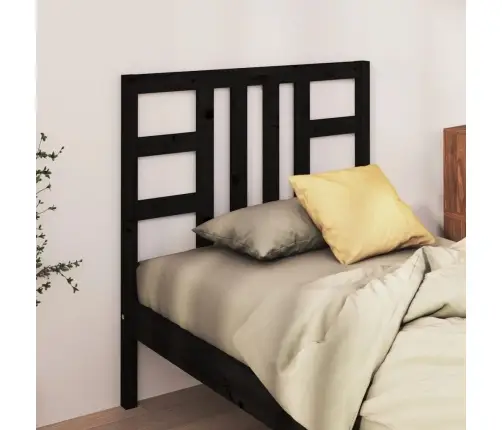 Voodipeats, Must, 106 X 4 X 100 cm Männipuit