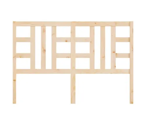 Gultas Galvgalis, 126X4X100 Cm, Priedes Masīvkoks Vidaxl