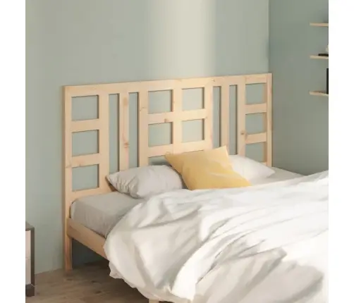 Gultas Galvgalis, 126X4X100 Cm, Priedes Masīvkoks Vidaxl