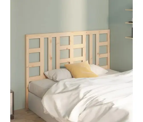 Gultas Galvgalis, 141X4X100 Cm, Priedes Masīvkoks Vidaxl