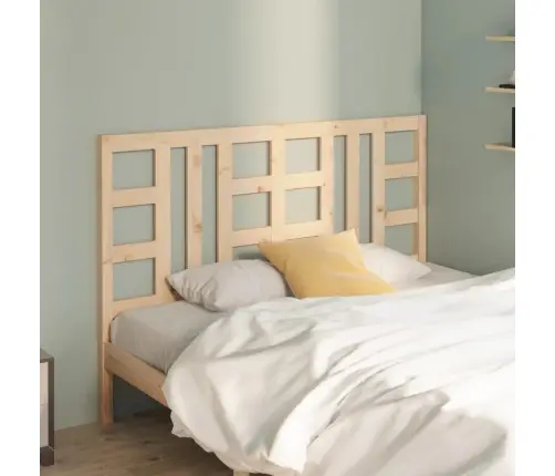 Gultas Galvgalis, 141X4X100 Cm, Priedes Masīvkoks Vidaxl