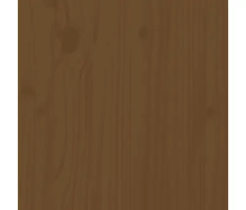 Gultas Galvgalis, Medus Brūns, 156X4X100 Cm, Priedes Masīvkoks Vidaxl
