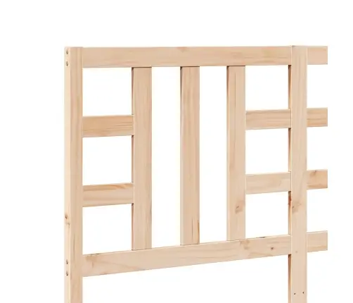 Gultas Galvgalis, 166X4X100 Cm, Priedes Masīvkoks Vidaxl