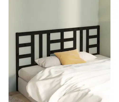Gultas Galvgalis, Melns, 186X4X100 Cm, Priedes Masīvkoks Vidaxl Gultas Galvgalis, Melns, 186X4X100 Cm, Priedes Masīvkoks Vidaxl