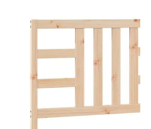 Voodipeats, 206 X 4 X 100 cm Männipuit