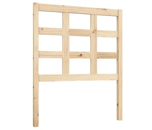 Gultas Galvgalis, 80,5X4X100 Cm, Priedes Masīvkoks Vidaxl