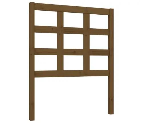 Lovos Galvūgalis, Medaus Rudas, 80,5X4X100cm Pušies Masyvas