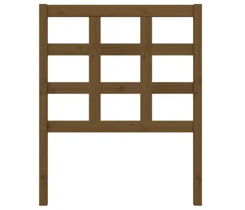 Lovos Galvūgalis, Medaus Rudas, 80,5X4X100cm Pušies Masyvas