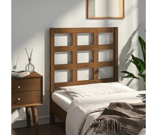 Lovos Galvūgalis, Medaus Rudas, 80,5X4X100cm Pušies Masyvas