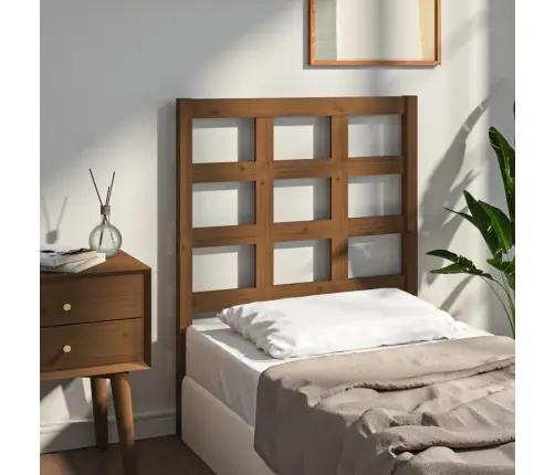 Lovos Galvūgalis, Medaus Rudas, 80,5X4X100cm Pušies Masyvas